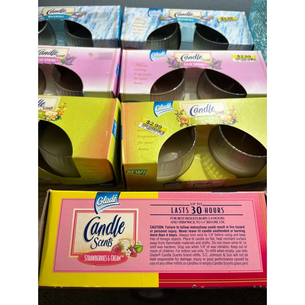 Glade candle scents